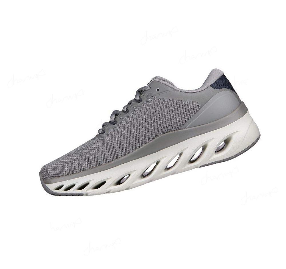 Zapatillas Para Caminar Skechers Arch Fit Glide-Step - Highlighter Hombre Gris | 65120_AR