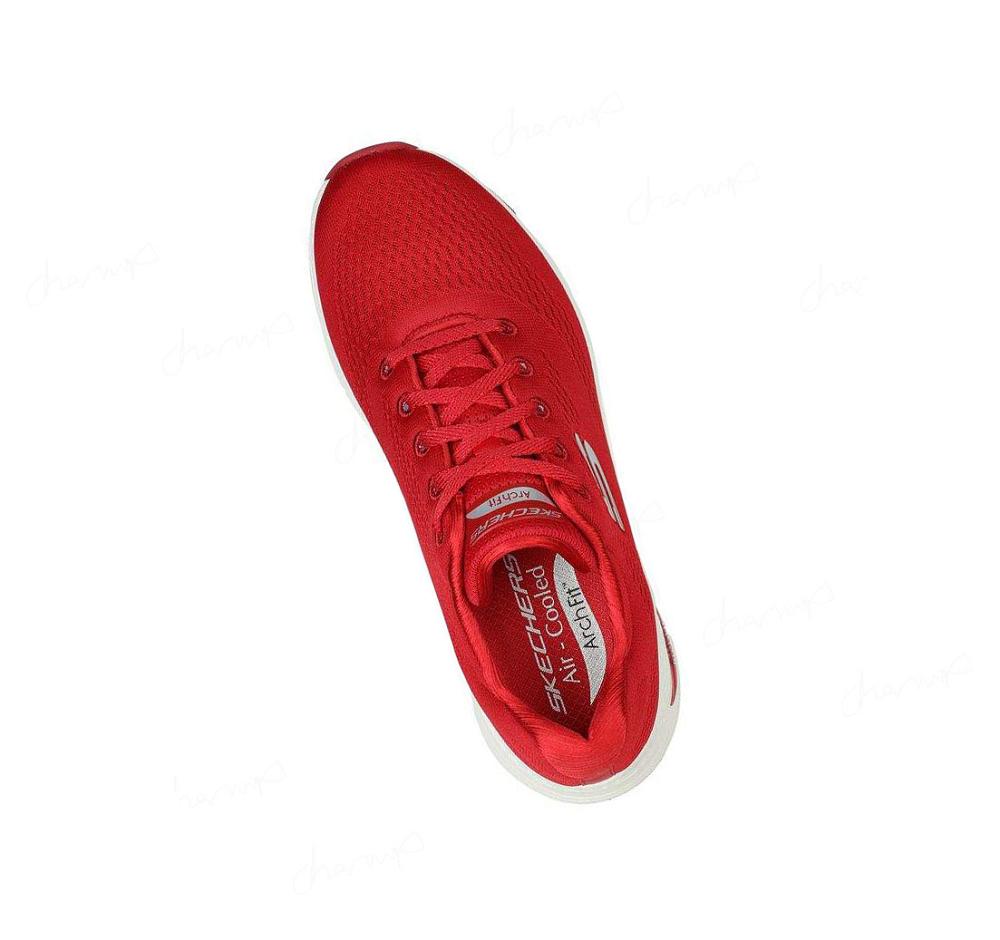 Zapatillas Para Caminar Skechers Arch Fit - Big Appeal Mujer Rojas | A1T38_AR