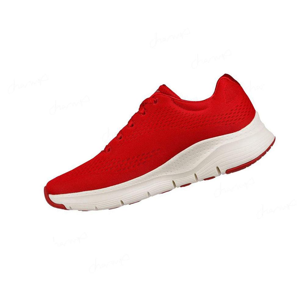 Zapatillas Para Caminar Skechers Arch Fit - Big Appeal Mujer Rojas | A1T38_AR