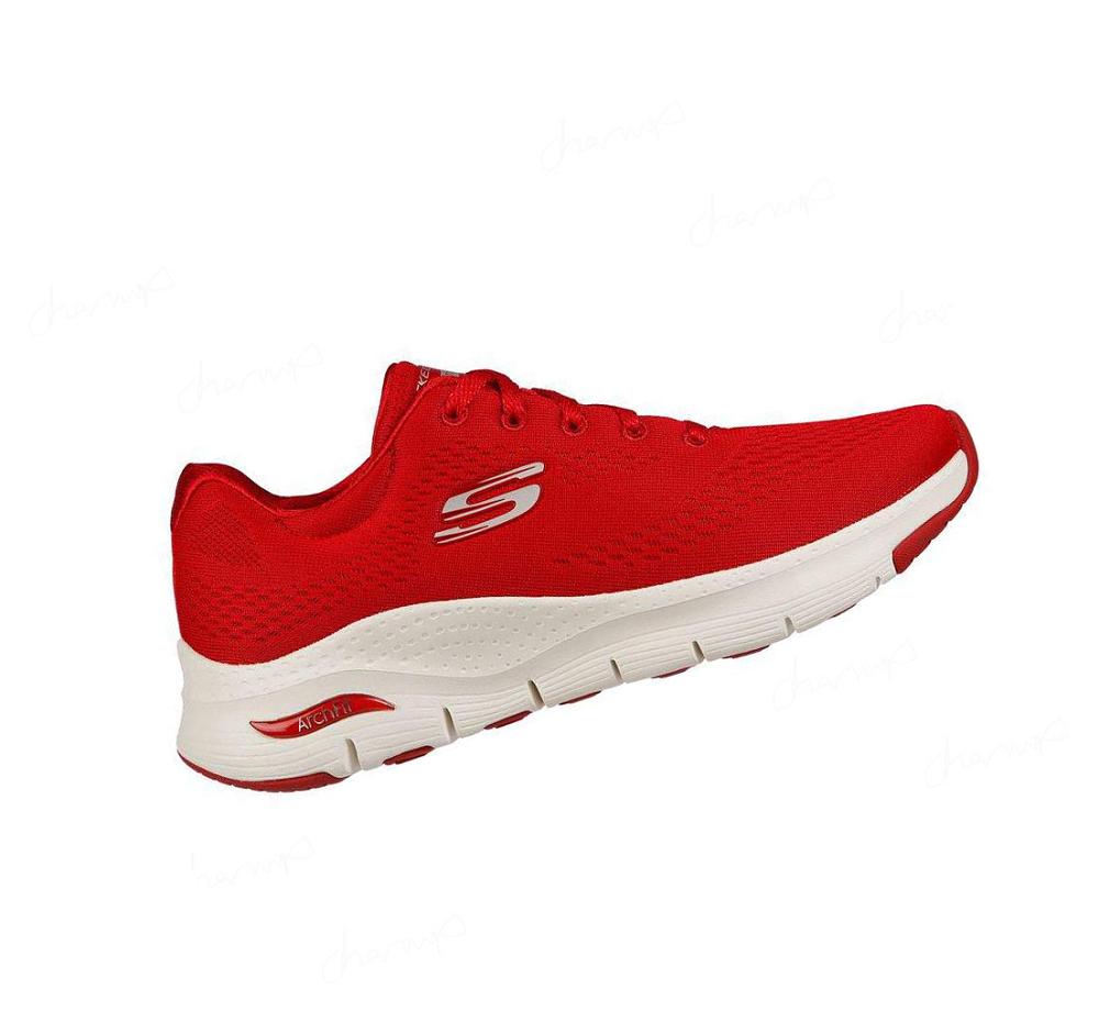 Zapatillas Para Caminar Skechers Arch Fit - Big Appeal Mujer Rojas | A1T38_AR