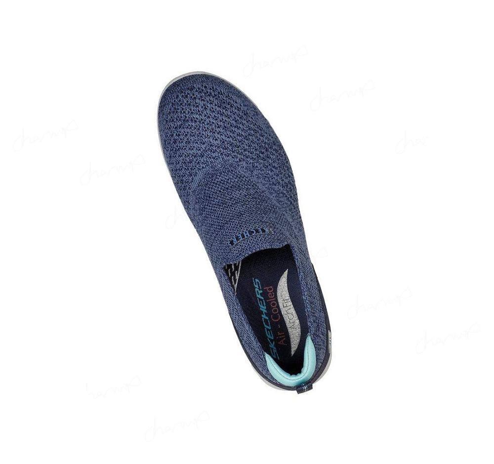 Zapatillas Para Caminar Skechers Arch Fit Refine - Don't Go Mujer Azul Marino Azules | A2A93_AR