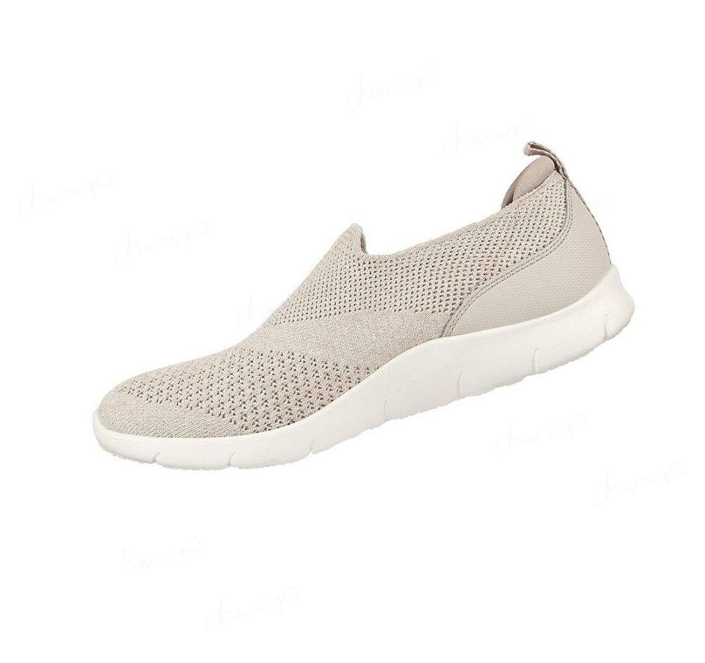 Zapatillas Para Caminar Skechers Arch Fit Refine - Don't Go Mujer Beige | A2TAS_AR