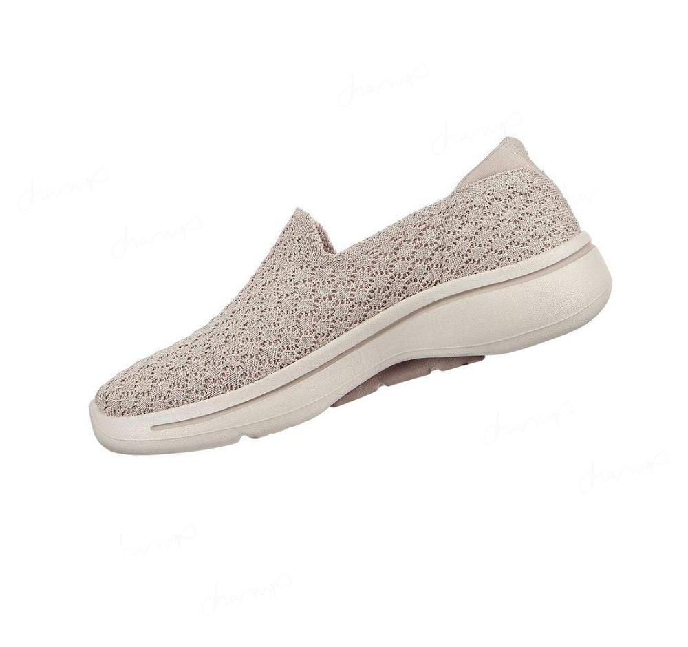 Zapatillas Para Caminar Skechers GO WALK Arch Fit Mujer Gris Marrones | 502AL_AR