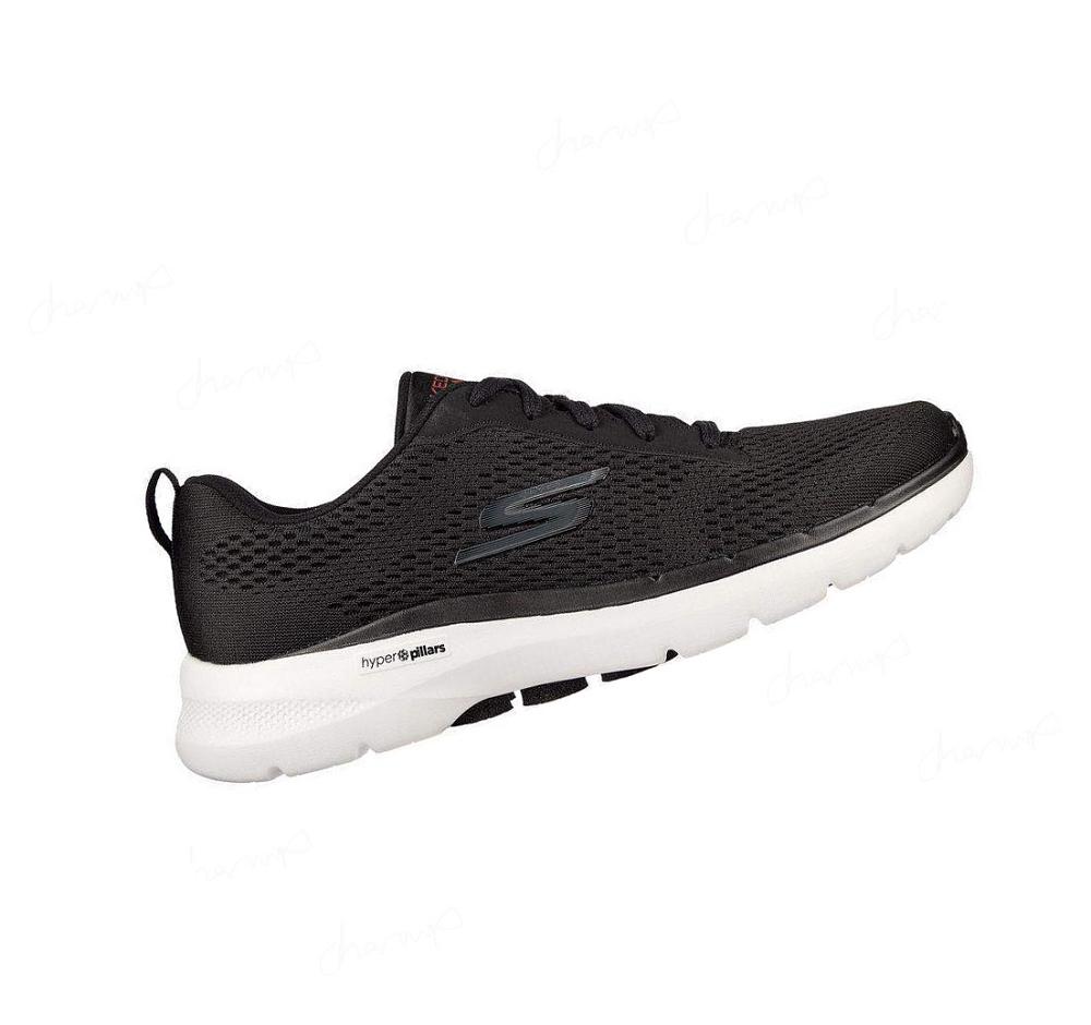 Zapatillas Para Caminar Skechers GO WALK 6 - Avalo Hombre Negras | 50625_AR