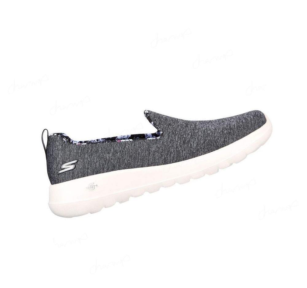 Zapatillas Para Caminar Skechers GO WALK Joy - Bella Yorkie Mujer Negras Blancas | 5063E_AR