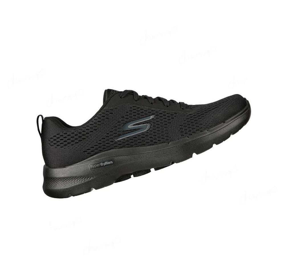 Zapatillas Para Caminar Skechers GO WALK 6 - Avalo Hombre Negras | 506AR_AR