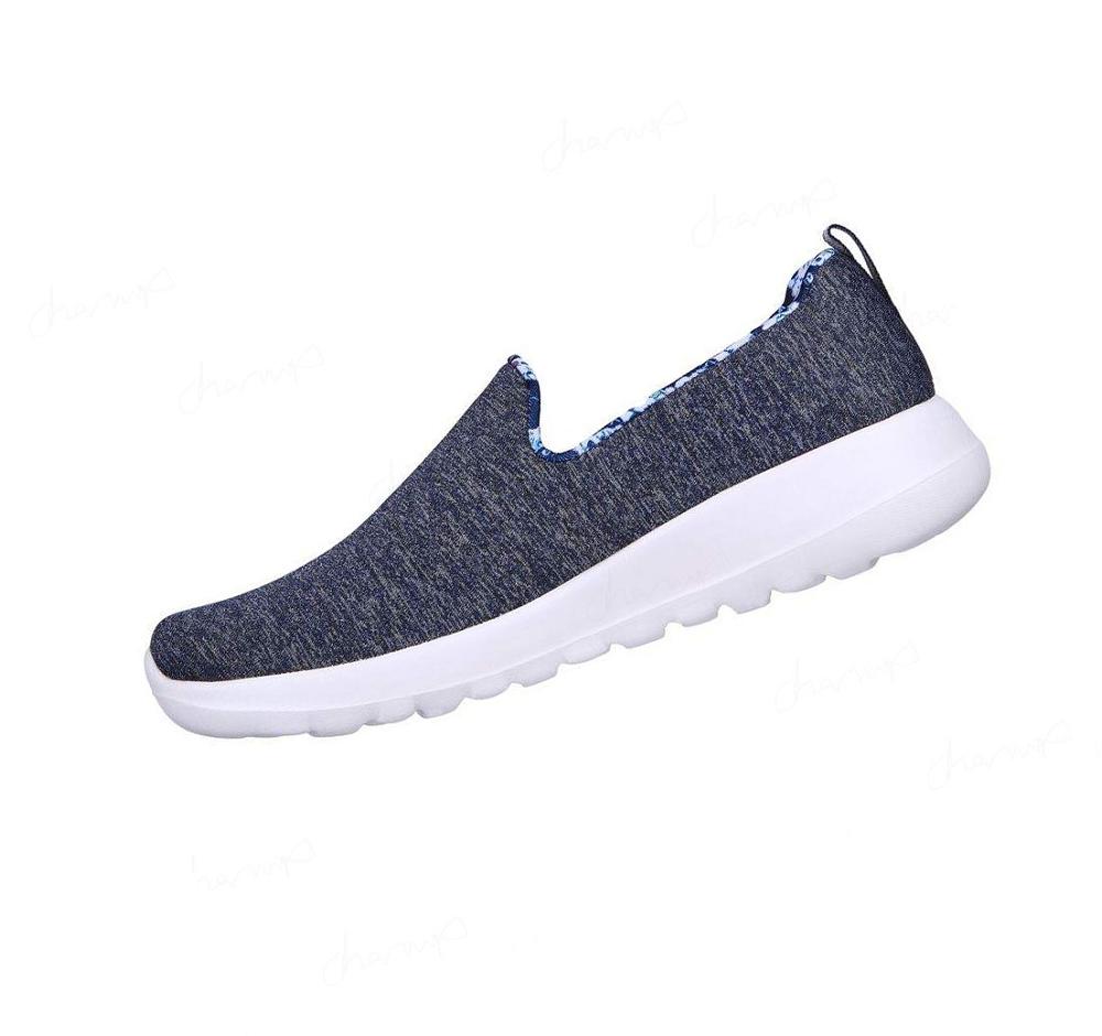 Zapatillas Para Caminar Skechers GO WALK Joy - Bella Yorkie Mujer Azul Marino | 50885_AR