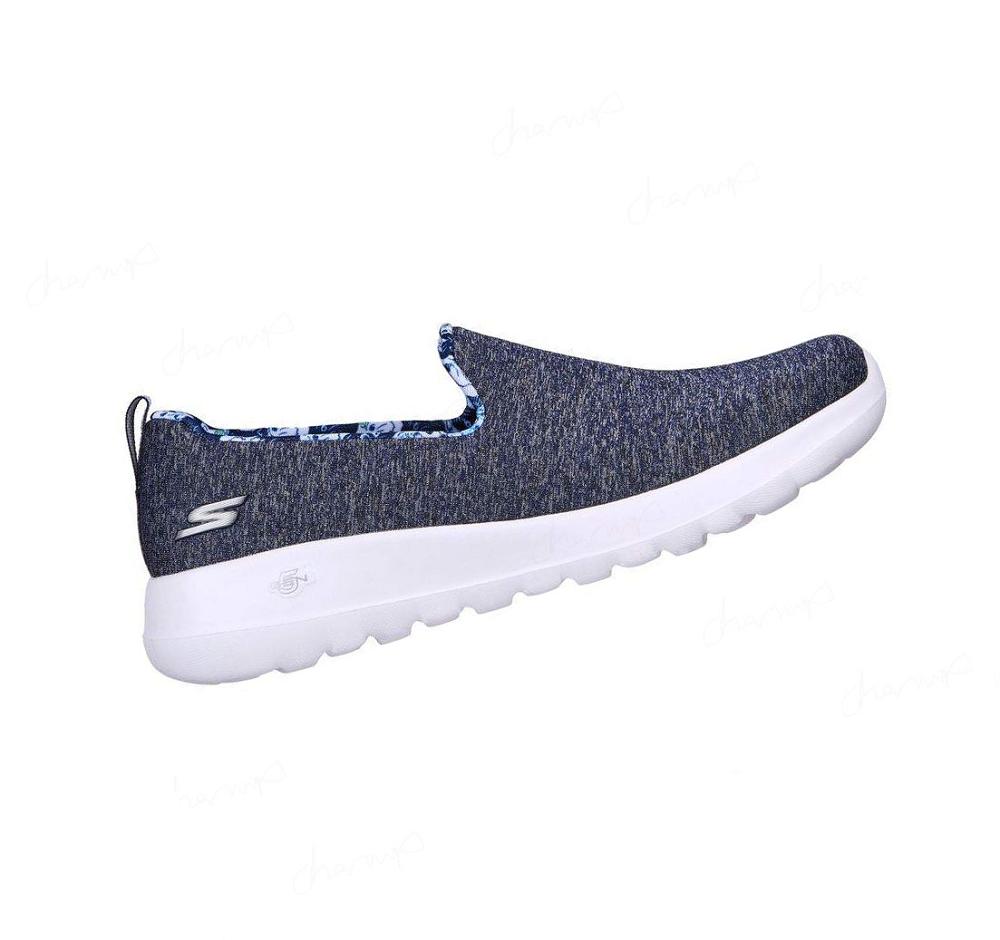 Zapatillas Para Caminar Skechers GO WALK Joy - Bella Yorkie Mujer Azul Marino | 50885_AR