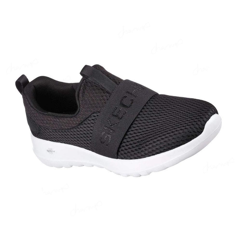 Zapatillas Para Caminar Skechers GO WALK Joy - Light Smile Mujer Negras Blancas | 5113D_AR