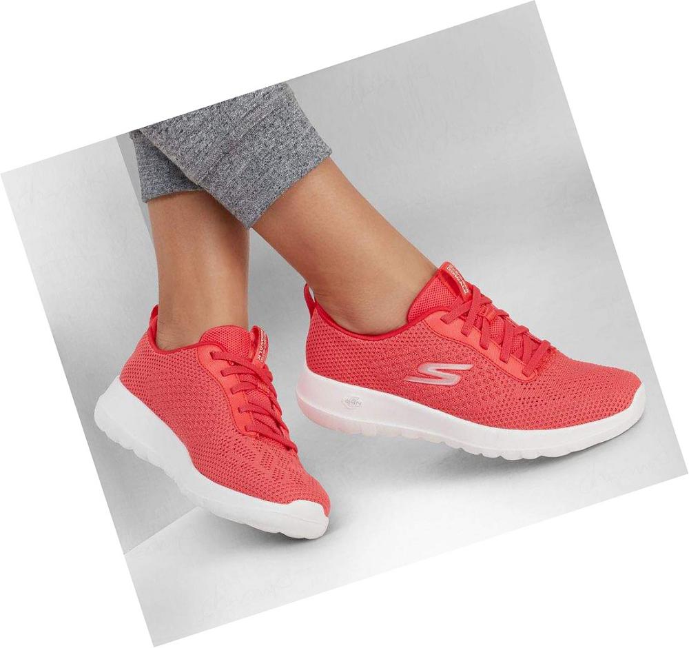 Zapatillas Para Caminar Skechers GO WALK Joy - Wonderful Spring Mujer Rojas | 5163B_AR