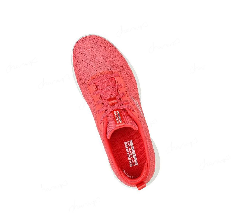 Zapatillas Para Caminar Skechers GO WALK Joy - Wonderful Spring Mujer Rojas | 5163B_AR