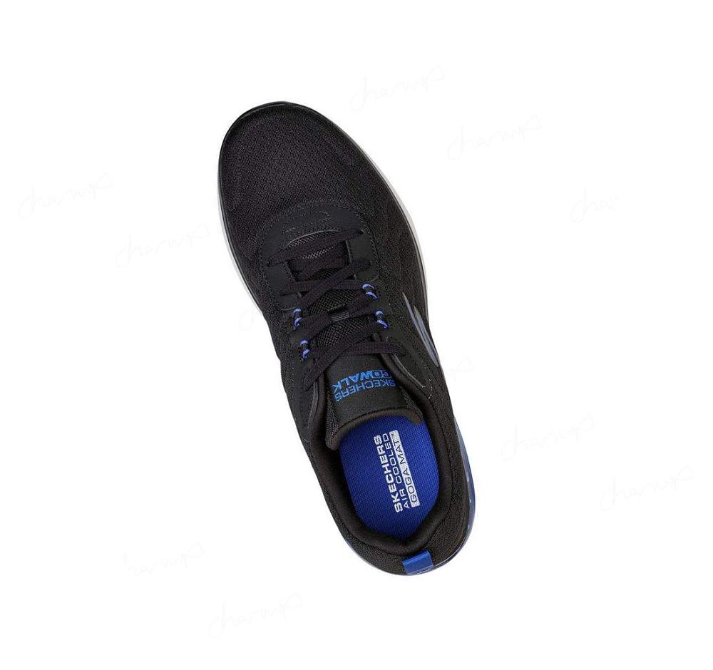 Zapatillas Para Caminar Skechers GO WALK Air 2.0 Hombre Negras Azules | 516AC_AR