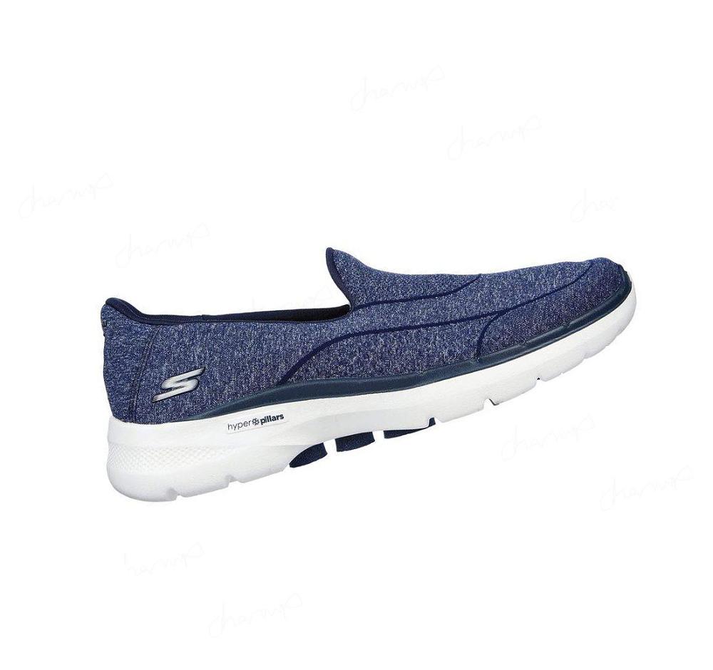 Zapatillas Para Caminar Skechers GO WALK 6 - Carice Mujer Azul Marino | 55A8S_AR