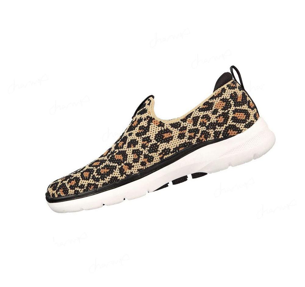 Zapatillas Para Caminar Skechers GO WALK 6 - Lynx Mujer Leopardo | 56T30_AR