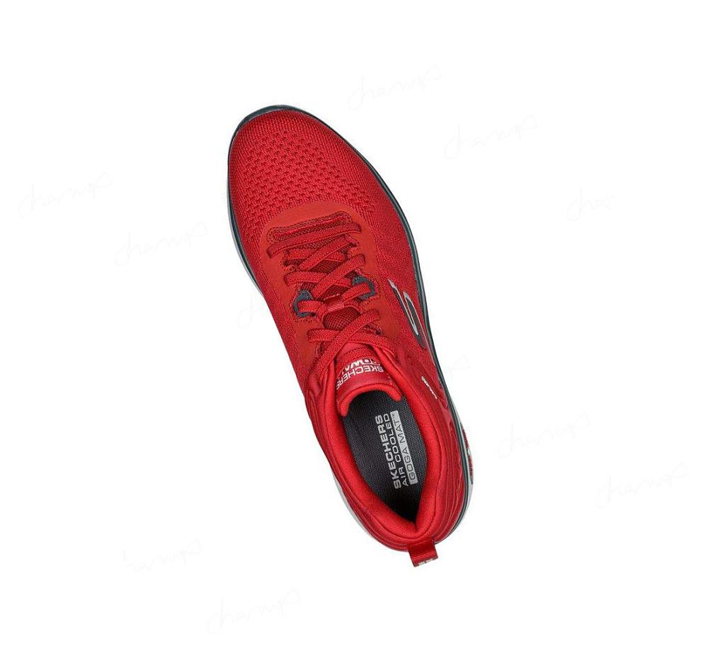 Zapatillas Para Caminar Skechers GO WALK Hyper Burst Hombre Rojas | 5912S_AR