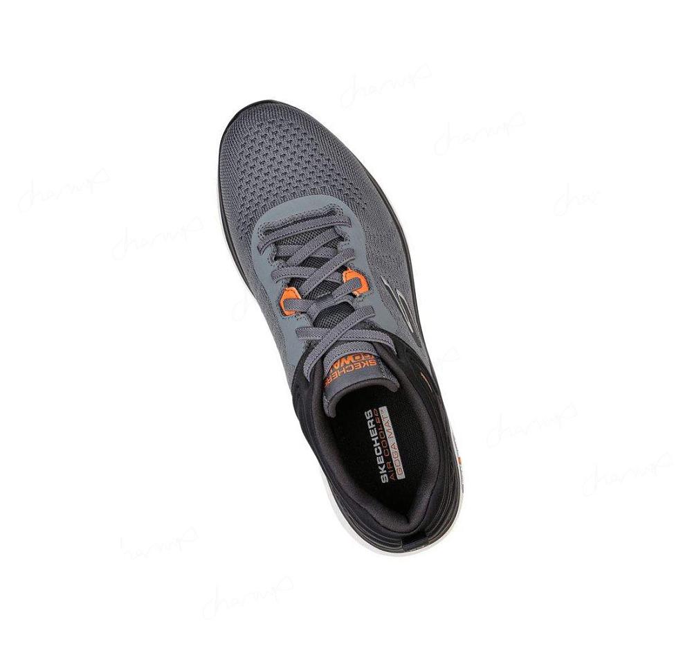 Zapatillas Para Caminar Skechers GO WALK Hyper Burst Hombre Gris Negras | 591A0_AR