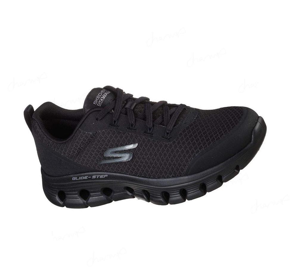 Zapatillas Para Caminar Skechers GO WALK Glide-Step Flex - Summer Charm Mujer Negras | 60T3B_AR