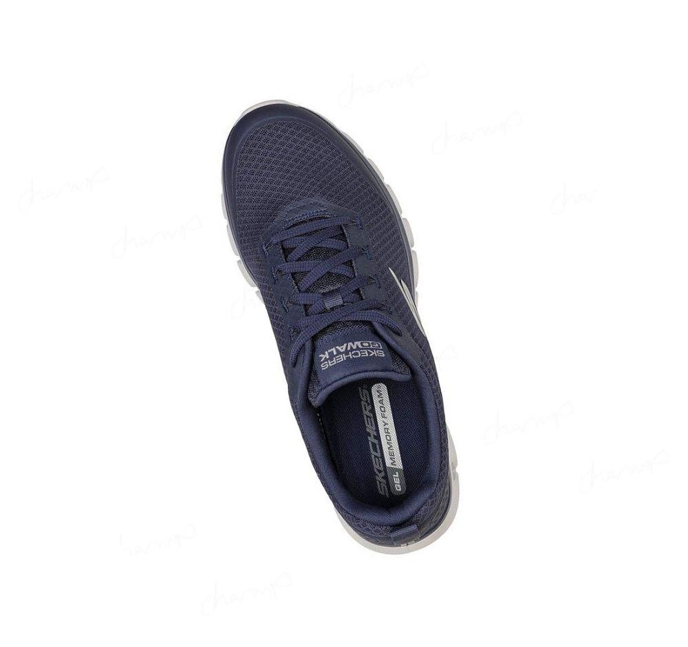 Zapatillas Para Caminar Skechers GO WALK Glide-Step Flex - Ryder Hombre Azul Marino | 65398_AR