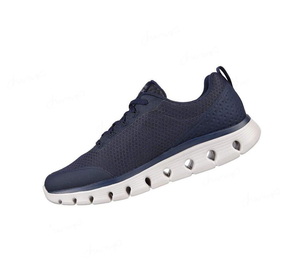 Zapatillas Para Caminar Skechers GO WALK Glide-Step Flex - Ryder Hombre Azul Marino | 65398_AR