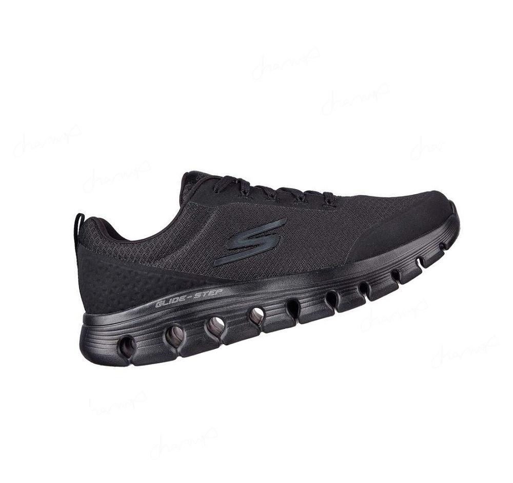 Zapatillas Para Caminar Skechers GO WALK Glide-Step Flex - Ryder Hombre Negras | 6550A_AR