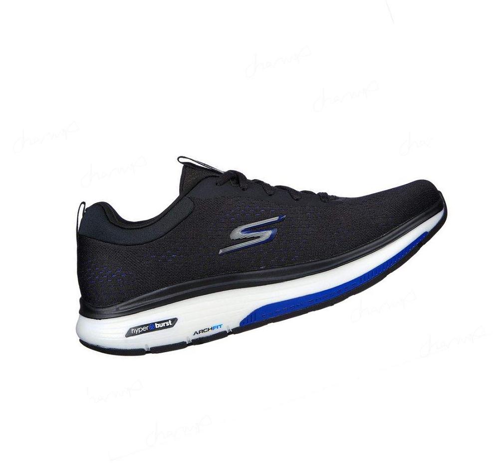 Zapatillas Para Caminar Skechers GO WALK Workout Walker - Outpace Hombre Negras Azules | 6T1AL_AR