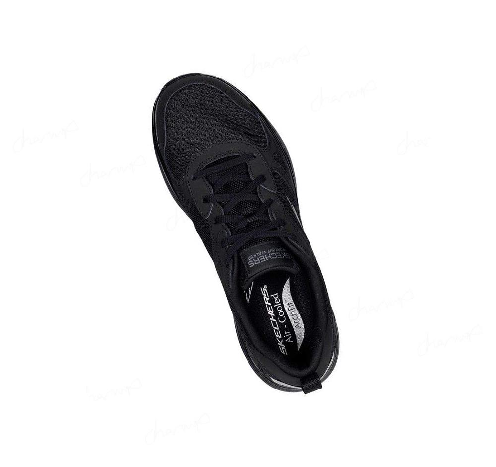 Zapatillas Para Caminar Skechers GO WALK Workout Walker Hombre Negras | 6T25D_AR