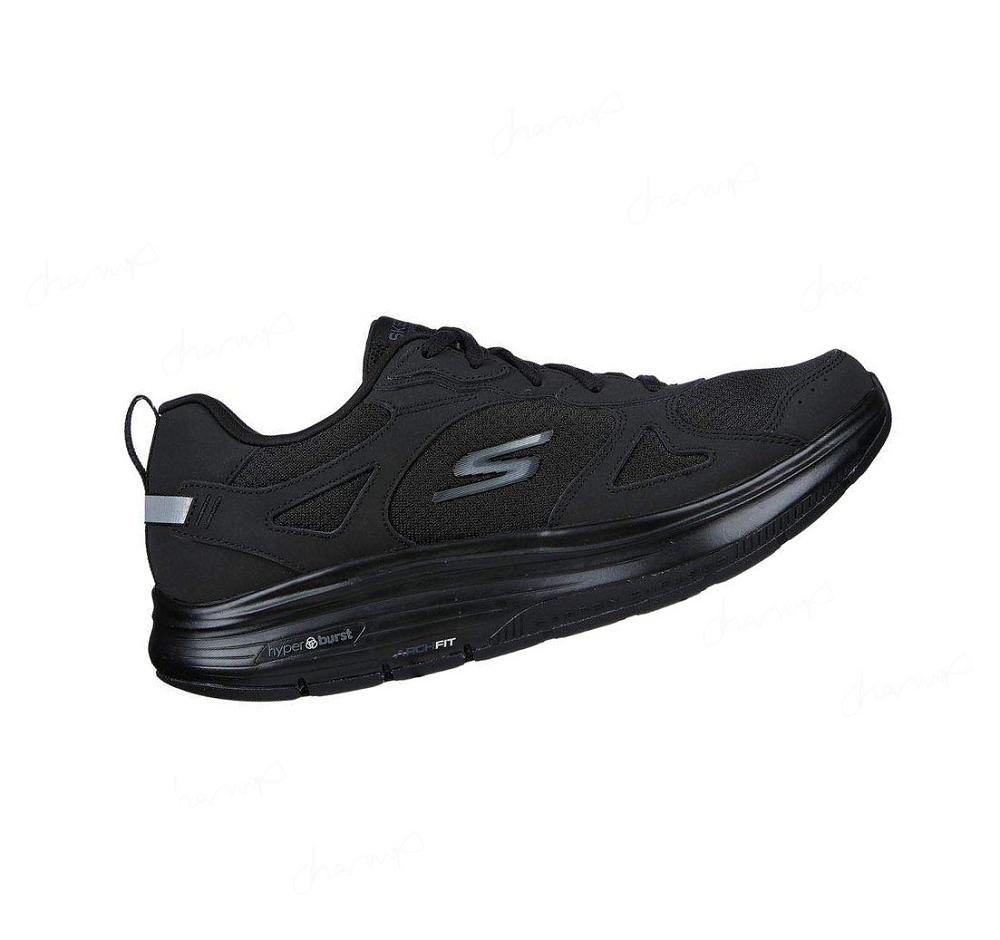 Zapatillas Para Caminar Skechers GO WALK Workout Walker Hombre Negras | 6T25D_AR