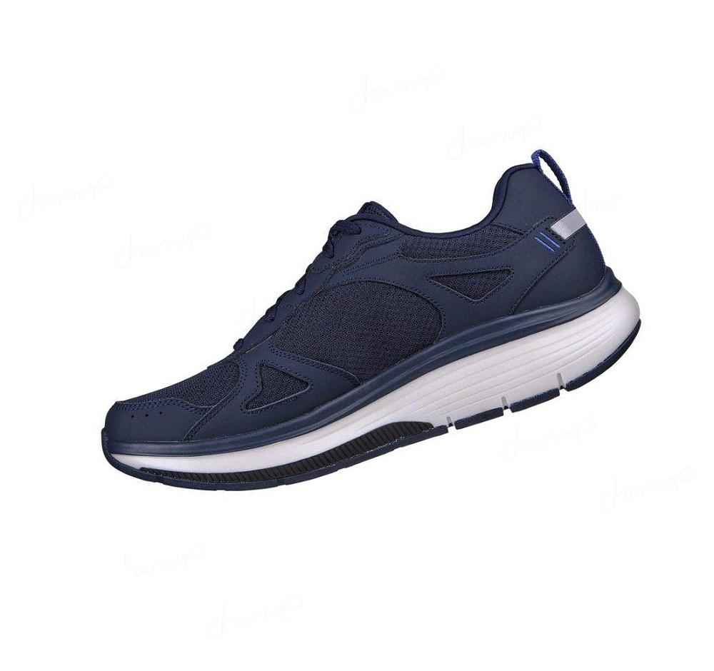 Zapatillas Para Caminar Skechers GO WALK Workout Walker Hombre Azul Marino | 6T390_AR