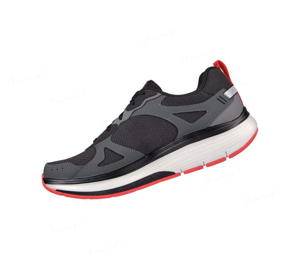 Zapatillas Para Caminar Skechers GO WALK Workout Walker Hombre Negras Gris | 6T3TP_AR