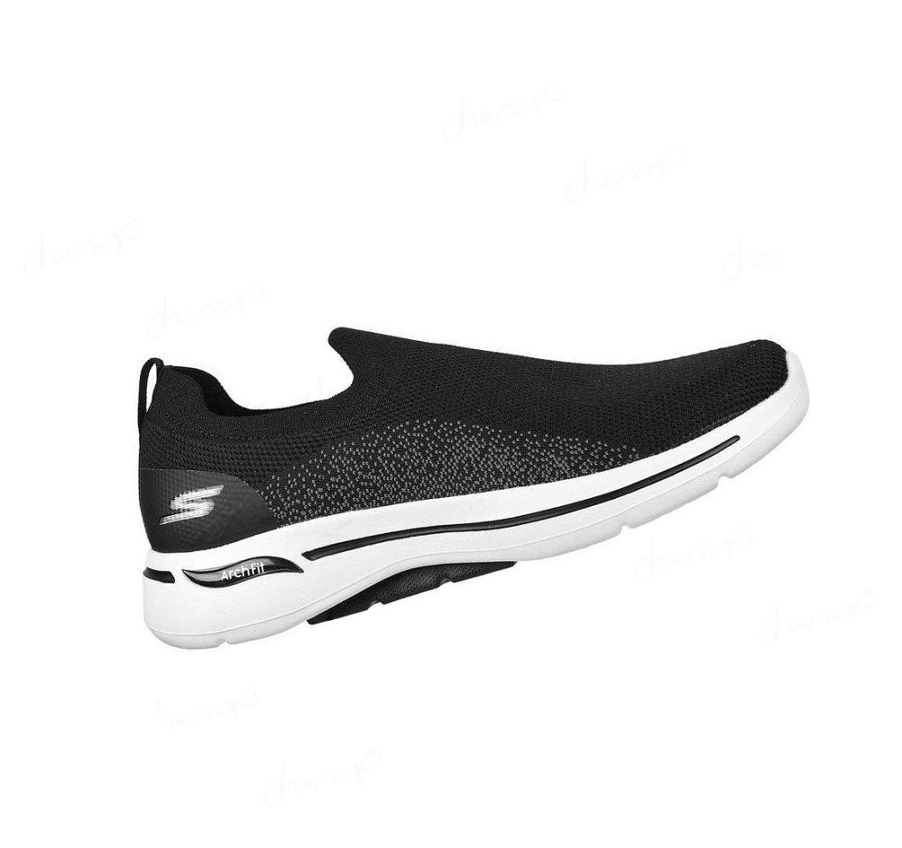 Zapatillas Para Caminar Skechers GO WALK Arch Fit - Seltos Hombre Negras Gris | 8062K_AR