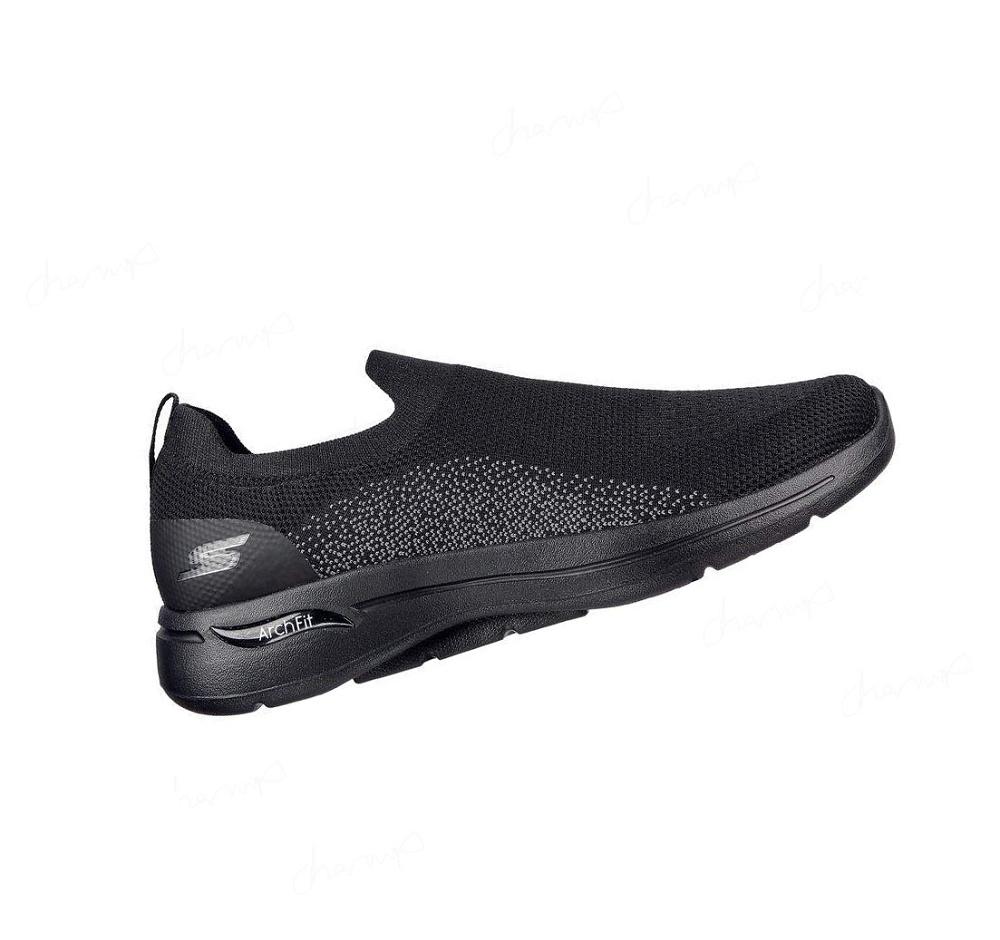 Zapatillas Para Caminar Skechers GO WALK Arch Fit - Seltos Hombre Negras | 806AW_AR