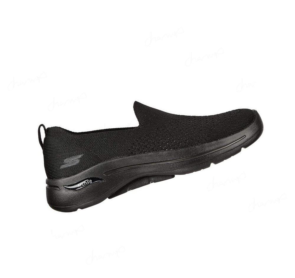 Zapatillas Para Caminar Skechers GO WALK Arch Fit - Delora Mujer Negras | A5638_AR