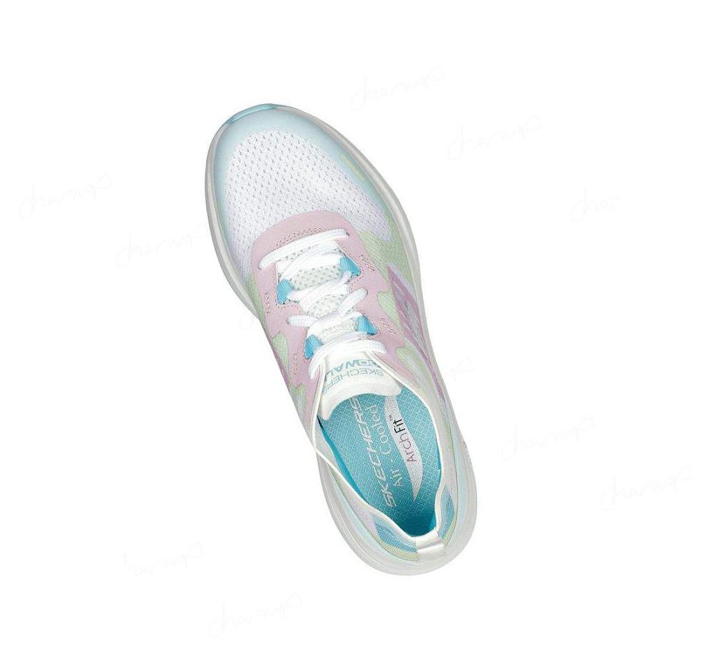 Zapatillas Para Caminar Skechers GO WALK Workout Walker - Galaxy Motion Mujer Blancas Multicolor | A598A_AR