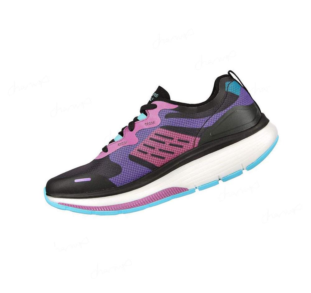 Zapatillas Para Caminar Skechers GO WALK Workout Walker - Galaxy Motion Mujer Negras Multicolor | A5T3Q_AR