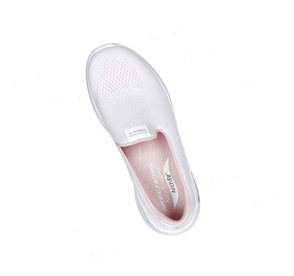 Zapatillas Para Caminar Skechers GO WALK Arch Fit - Imagined Mujer Blancas Rosas | A663X_AR