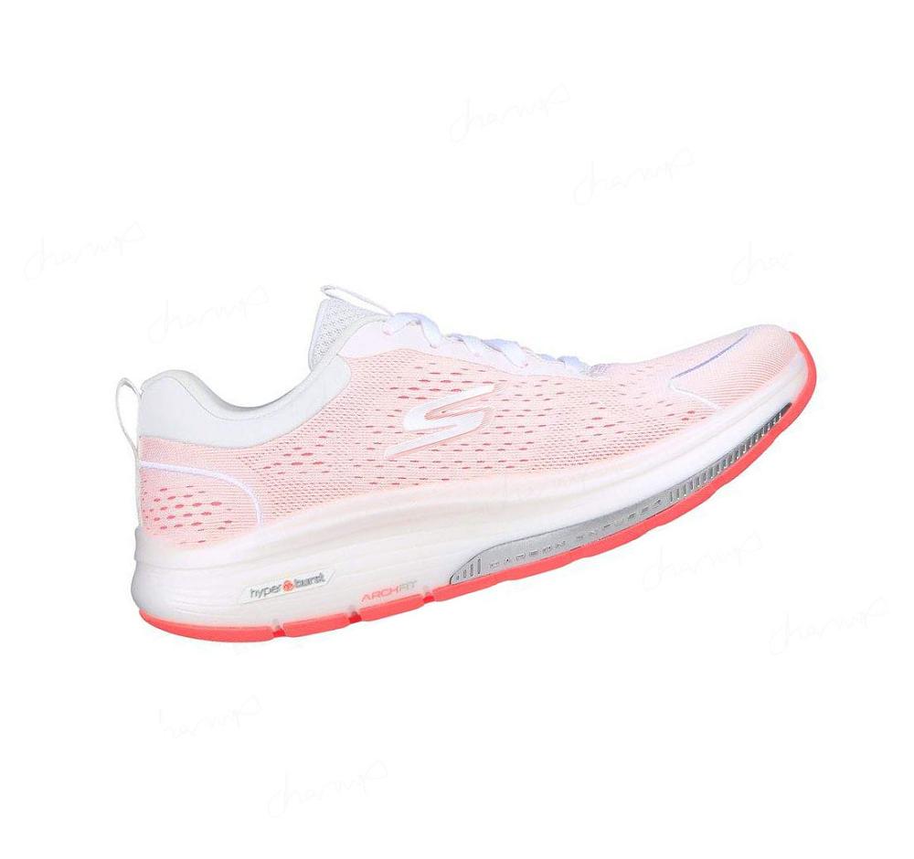 Zapatillas Para Caminar Skechers GO WALK Workout Walker - Outpace Mujer Blancas Coral | A698R_AR