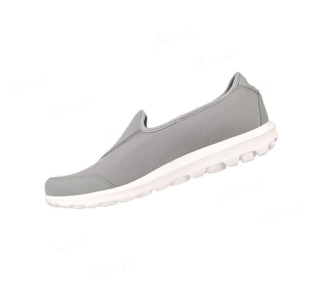 Zapatillas Para Caminar Skechers GO WALK Classic - Ideal Sunset Mujer Gris | A8630_AR