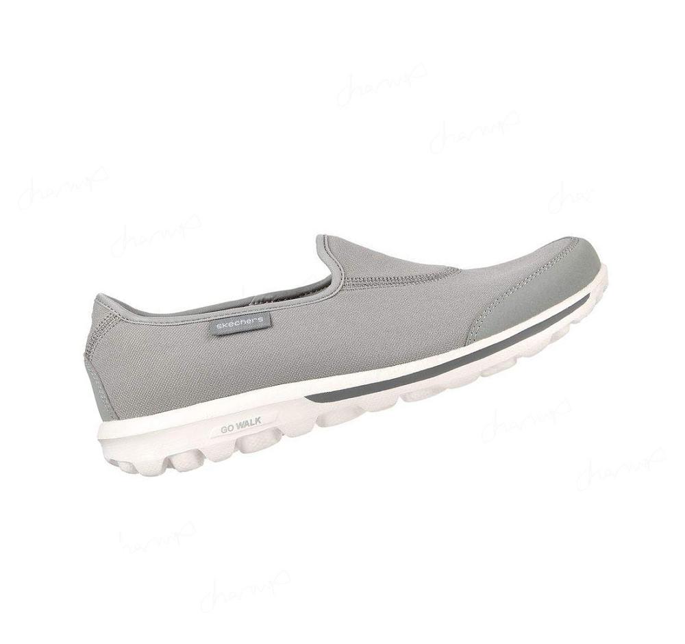 Zapatillas Para Caminar Skechers GO WALK Classic - Ideal Sunset Mujer Gris | A8630_AR