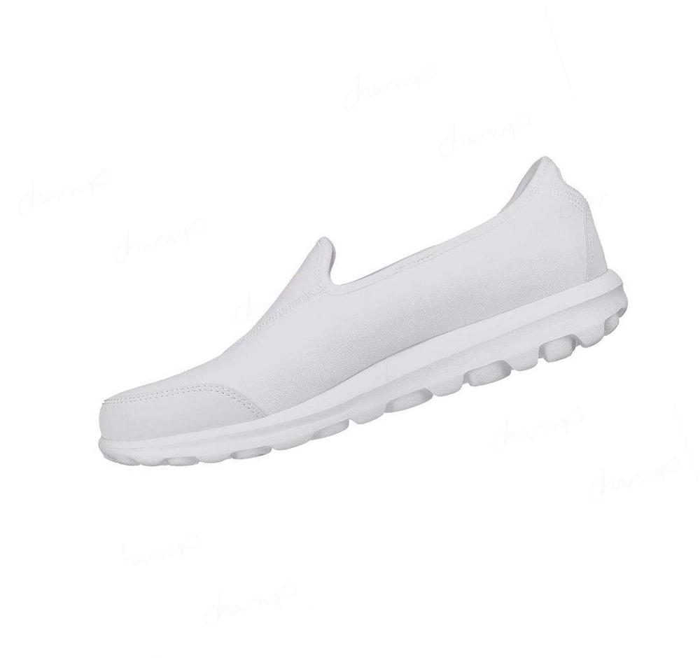 Zapatillas Para Caminar Skechers GO WALK Classic - Ideal Sunset Mujer Blancas Lavanda | A888A_AR