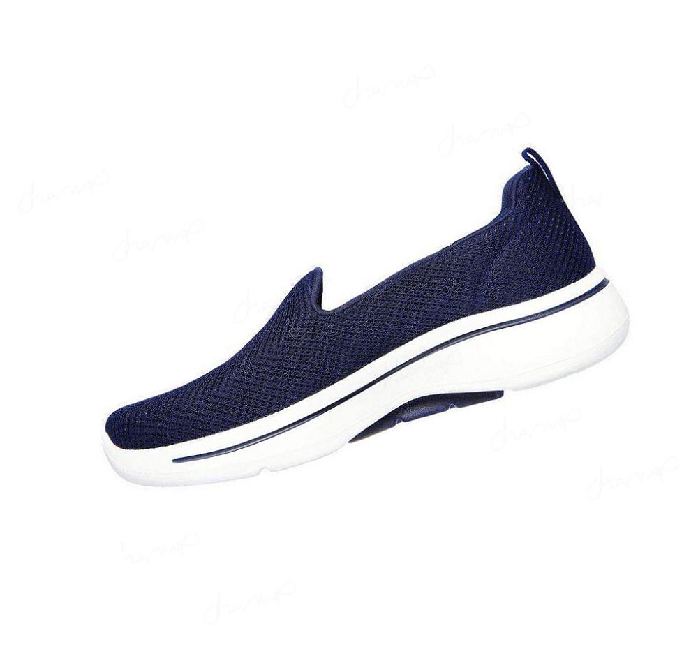 Zapatillas Para Caminar Skechers GO WALK Arch Fit - Grateful Mujer Azul Marino Blancas | A92AS_AR