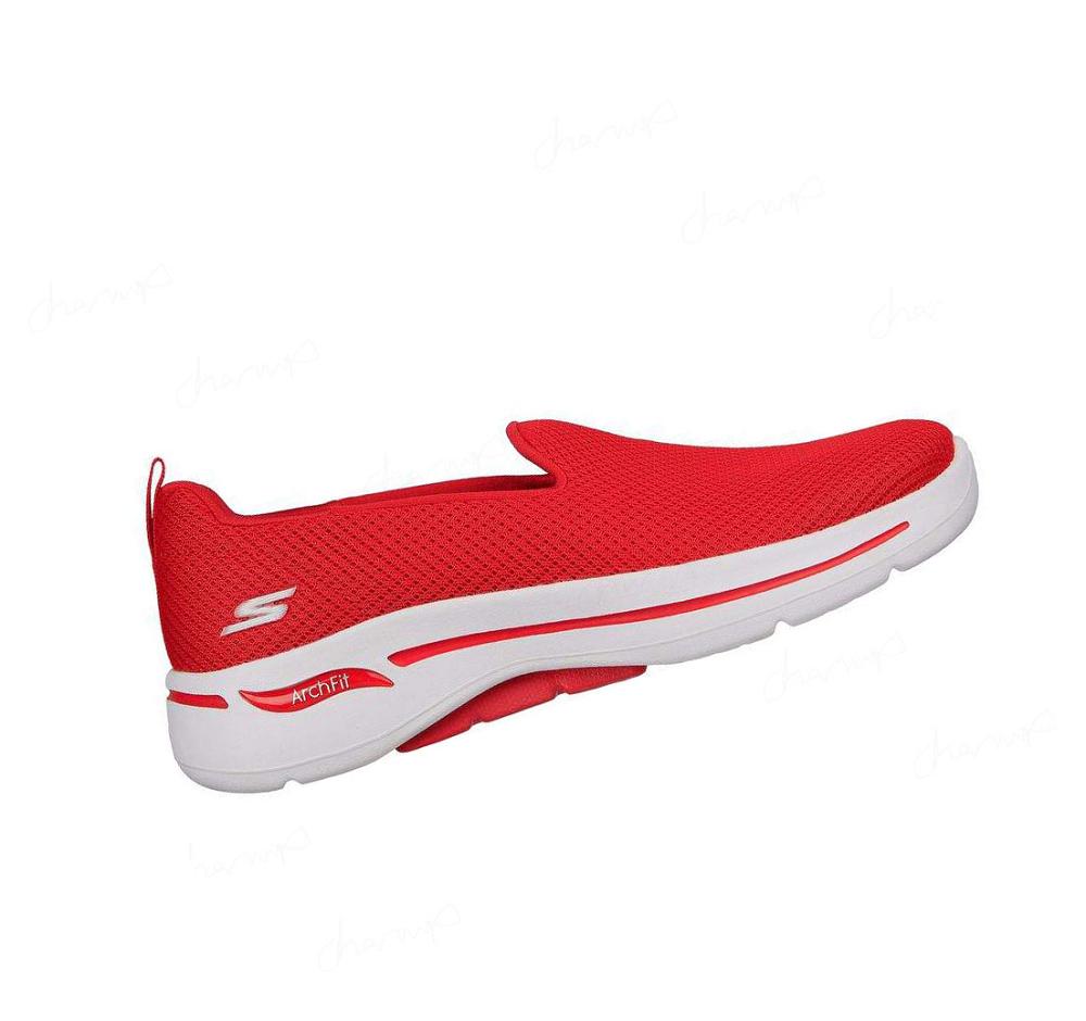 Zapatillas Para Caminar Skechers GO WALK Arch Fit - Grateful Mujer Rojas | A9A9X_AR