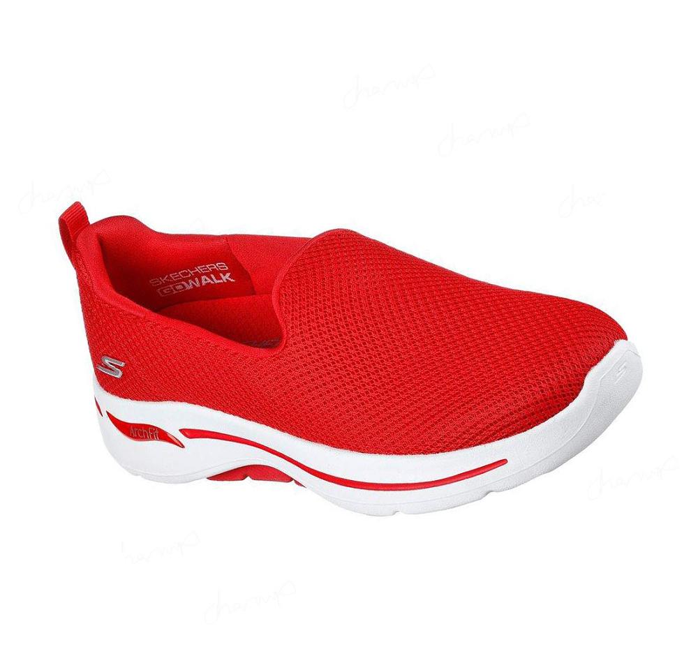 Zapatillas Para Caminar Skechers GO WALK Arch Fit - Grateful Mujer Rojas | A9A9X_AR