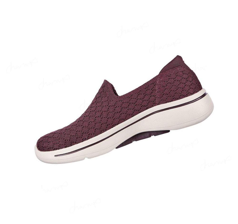 Zapatillas Para Caminar Skechers GO WALK Arch Fit Mujer Burdeos | AT88W_AR