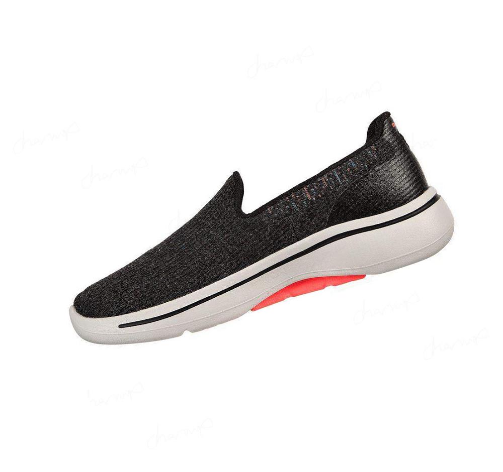 Zapatillas Para Caminar Skechers GO WALK Arch Fit - Our Earth Mujer Negras Rosas | I3A2C_AR