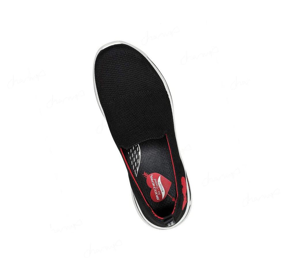 Zapatillas Para Caminar Skechers GO WALK Arch Fit - Lovely Heart Mujer Negras | I6130_AR