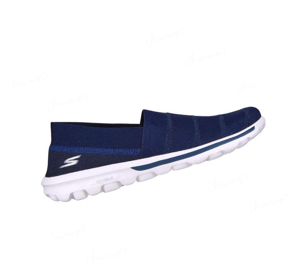 Zapatillas Para Caminar Skechers GO WALK Classic - Gracious Joy Mujer Azul Marino | I688A_AR