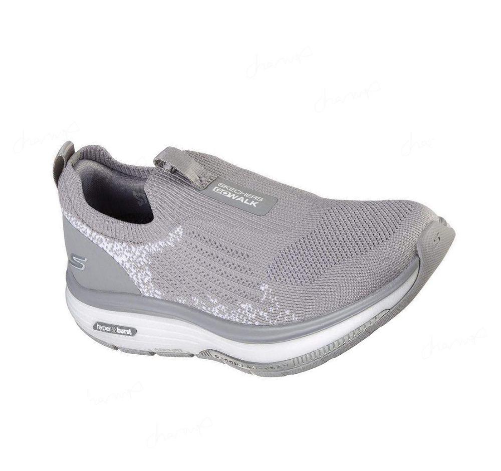 Zapatillas Para Caminar Skechers GO WALK Workout Walker - Quick Motion Mujer Gris | IT1T0_AR