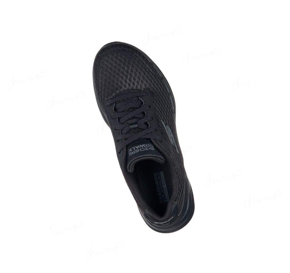 Zapatillas Para Caminar Skechers GO WALK 6 - Iconic Vision Mujer Negras | T18AL_AR