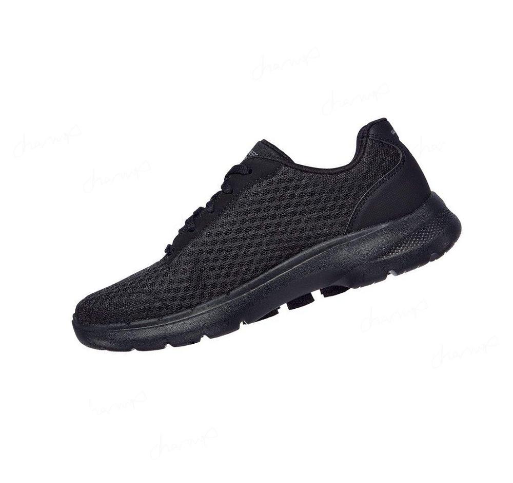 Zapatillas Para Caminar Skechers GO WALK 6 - Iconic Vision Mujer Negras | T18AL_AR