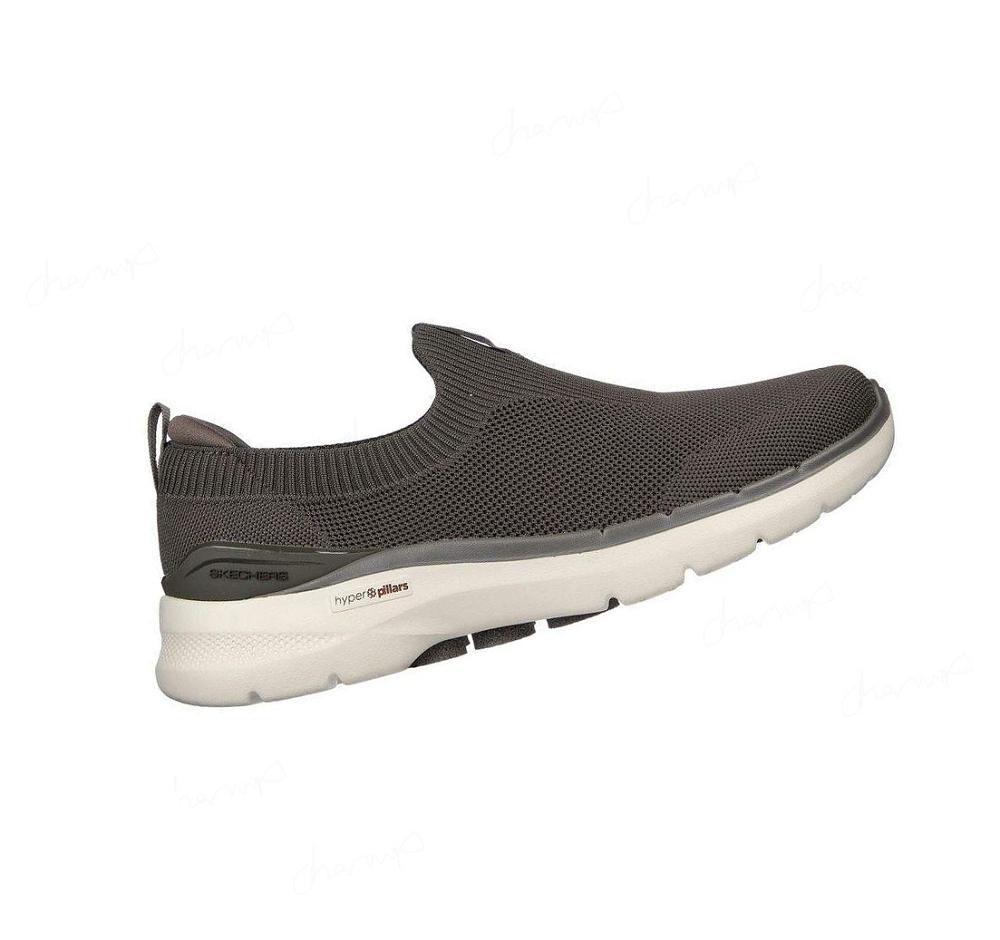 Zapatillas Para Caminar Skechers GO WALK 6 - Warnock Hombre Marrones | T9T5E_AR